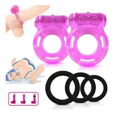 Furia del Deseo: Anillos Vibratorios que Prolongan el Éxtasis