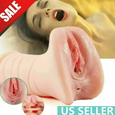 Realistic double penetration masturbator VAGINA