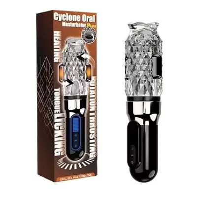 Cyclone oral 5 en 1 masturbador plus para caballero