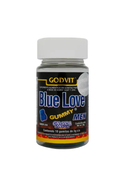 Gomitas Vigorizantes para Hombre Blue Love Men