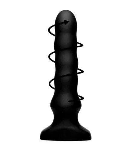 THUNDERPLUGS SILICONE VIBRATING SQUIRMING PLUG WITH REMOTE CONTROL