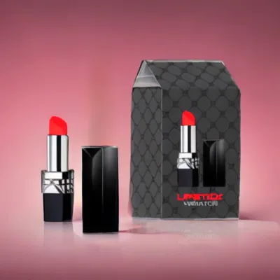 Elegante Labial vibrador de silicón Recargable 