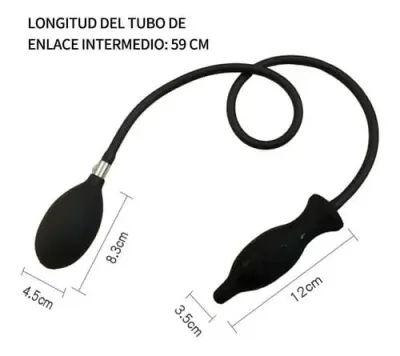 PLUG ANAL INFLABLE MODELO 2