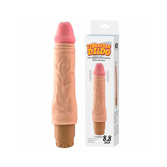 Luxe Realistic Dildo Vibrador 8 Rechargable