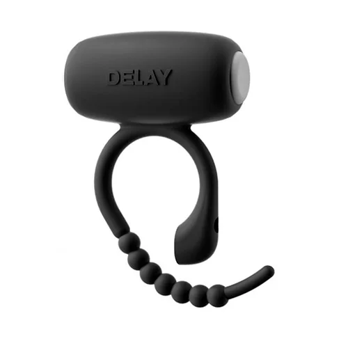 Anillo de Silicón Ajustable con Bala Vibradora