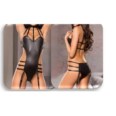 Body de vinipiel